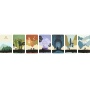 Postcard set MOLESKINE 2026 LOTR