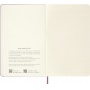 Notes MOLESKINE 2026, L, 13x21cm, w linie, twarda oprawa, majestic pink, Notatniki, Zeszyty i bloki