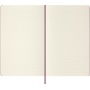 Notes MOLESKINE 2026, L, 13x21cm, w linie, twarda oprawa, majestic pink, Notatniki, Zeszyty i bloki