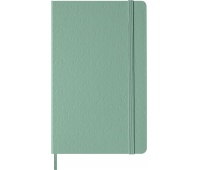 Notebook MOLESKINE 2026, L, 13x21cm, ruled, hard cover, Sage Green