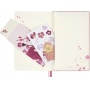 Notebook MOLESKINE 2026 Sakura, L, 13x21cm, plain, box
