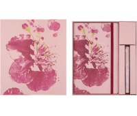 Set MOLESKINE 2026 Sakura: 2 notebooks L, ruled/plain + Kaweco ballpoint pen + box