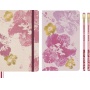 Set MOLESKINE 2026 Sakura: notebook L + notebook L + 2 pencils + box