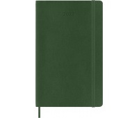 Daily planner MOLESKINE 2027, 12M, L, 13x21cm, soft cover, myrtle green