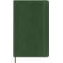 Kalendarz dzienny MOLESKINE 2027, 12M, L, 13x21cm, miękka oprawa, myrtle green, Kalendarze, Zeszyty i bloki