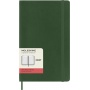 Kalendarz dzienny MOLESKINE 2027, 12M, L, 13x21cm, miękka oprawa, myrtle green, Kalendarze, Zeszyty i bloki