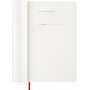 Kalendarz dzienny MOLESKINE 2027, 12M, L, 13x21cm, miękka oprawa, scarlet red, Kalendarze, Zeszyty i bloki
