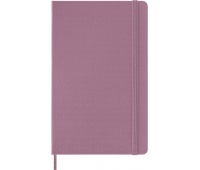Daily planner MOLESKINE 2027, 12M, L, 13x21cm, hard cover, majestic pink