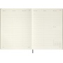 Kalendarz MOLESKINE Pro Smart 2027, 12M, XL, 19x25cm, twarda oprawa, czarny, Kalendarze, Zeszyty i bloki