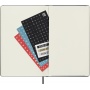 Kalendarz tygodniowy horyzontalny MOLESKINE 2026/27, 18M, L, 13x21cm, twarda oprawa, czarny, Kalendarze, Zeszyty i bloki