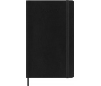 Kalendarz tygodniowy MOLESKINE 2026/27, 18M, L, 13x21cm, miękka oprawa, czarny