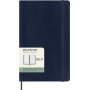 Kalendarz tygodniowy MOLESKINE 2026/27, 18M, L, 13x21cm, miękka oprawa, sapphire blue, Kalendarze, Zeszyty i bloki