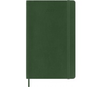 Kalendarz tygodniowy MOLESKINE 2027, 12M, L, 13x21cm, miękka oprawa, myrtle green
