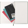 Kalendarz tygodniowy MOLESKINE 2027, 12M, L, 13x21cm, twarda oprawa, myrtle green, Kalendarze, Zeszyty i bloki
