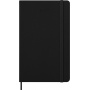 Kalendarz tygodniowy wertykalny MOLESKINE Pro 2027, 12M, L, 13x21cm, twarda oprawa, czarny, Kalendarze, Zeszyty i bloki