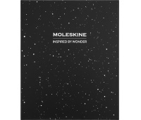 Zestaw MOLESKINE NASA: 2 przypinki + 1 notes L w linie + 4 oł&oacute;wki