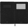 Set MOLESKINE NASA: 2 pins + 1 notebook L ruled + 4 pencils