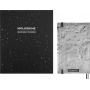 Set MOLESKINE NASA: 2 pins + 1 notebook L ruled + 4 pencils