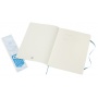 Notebook MOLESKINE, XL extra large, plain, soft cover, turquoise
