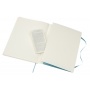 Notebook MOLESKINE, XL extra large, plain, soft cover, turquoise