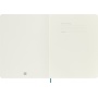 Notebook MOLESKINE, XL extra large, plain, soft cover, turquoise