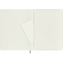 Notebook MOLESKINE, XL extra large, plain, soft cover, turquoise
