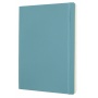 Notebook MOLESKINE, XL extra large, plain, soft cover, turquoise
