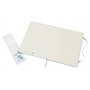 Notebook MOLESKINE, XL extra large, plain, hard cover, turquoise