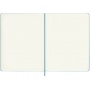 Notebook MOLESKINE, XL extra large, plain, hard cover, turquoise
