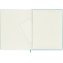 Notebook MOLESKINE, XL extra large, plain, hard cover, turquoise