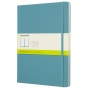 Notebook MOLESKINE, XL extra large, plain, hard cover, turquoise
