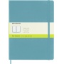 Notebook MOLESKINE, XL extra large, plain, hard cover, turquoise