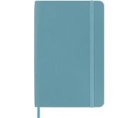 Notebook MOLESKINE, P, 9x14cm, plain, soft cover, Reef Blue, 192 pages