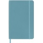 Notes MOLESKINE, P, 9x14cm, gładki, miękka oprawa, Reef Blue, 192 strony, Notatniki, Zeszyty i bloki