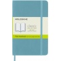 Notes MOLESKINE, P, 9x14cm, gładki, miękka oprawa, Reef Blue, 192 strony, Notatniki, Zeszyty i bloki