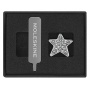 Pin MOLESKINE Star Crystal, silver