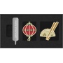 Set of 2 pins MOLESKINE Countries, China