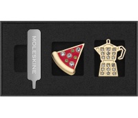 Set of 2 pins MOLESKINE Countries, Italy