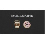 Set of 2 pins MOLESKINE Countries, US East Coast, Coffee Cup & Doughnut