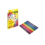 Markers JOVI, double-sided, 12 pcs, assorted colors
