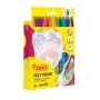 Markers JOVI, fine, 24 pcs, assorted colors