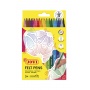 Markers JOVI, fine, 24 pcs, assorted colors