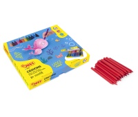 Plastic crayons JOVI Large Easy Grip, hexagonal, 300 pcs, assorted colors