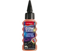 Liquid glue KEYROAD Luminous, fluorescent, packaged on a display, assorted colors