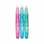Hair chalk KEYROAD, with comb, 3 pcs., blister, pink, blue, green