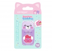Korektor w taśmie KEYROAD Bounce Buddies, 5mmx5m, blister, mix kolor&oacute;w