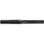 Fountain pen LAMY Safari 0B2 All Black, 6 multicoloured rings, F nib