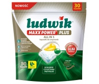 Dishwasher capsules LUDWIK Maxx Power, 30 pcs., lemon