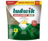 Dishwasher capsules LUDWIK Maxx Power, 60 pcs., lemon