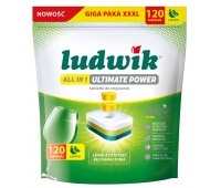 Dishwasher tablets LUDWIK All in 1 Ultimate Power, 120 pcs., lemon